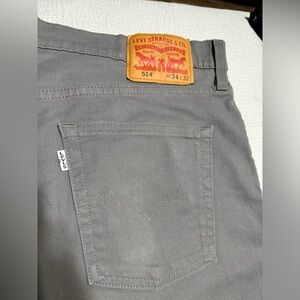 Levis 514 jeans. Size 34, hemmed to 29.